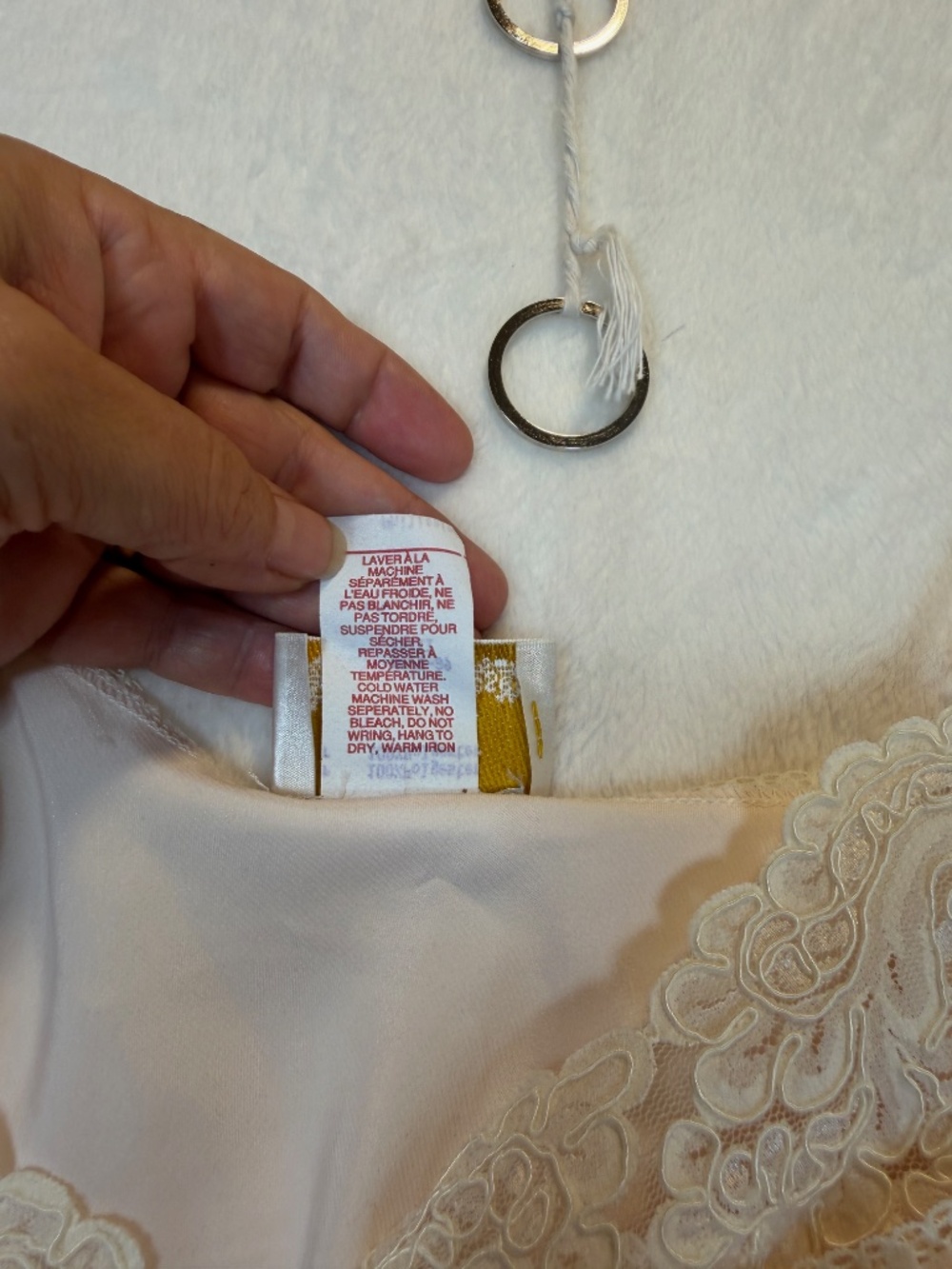 Vintage Linda for La Vie en Rose Babydoll Lingerie Womens Size Large Pink Satin - Picture 6 of 9